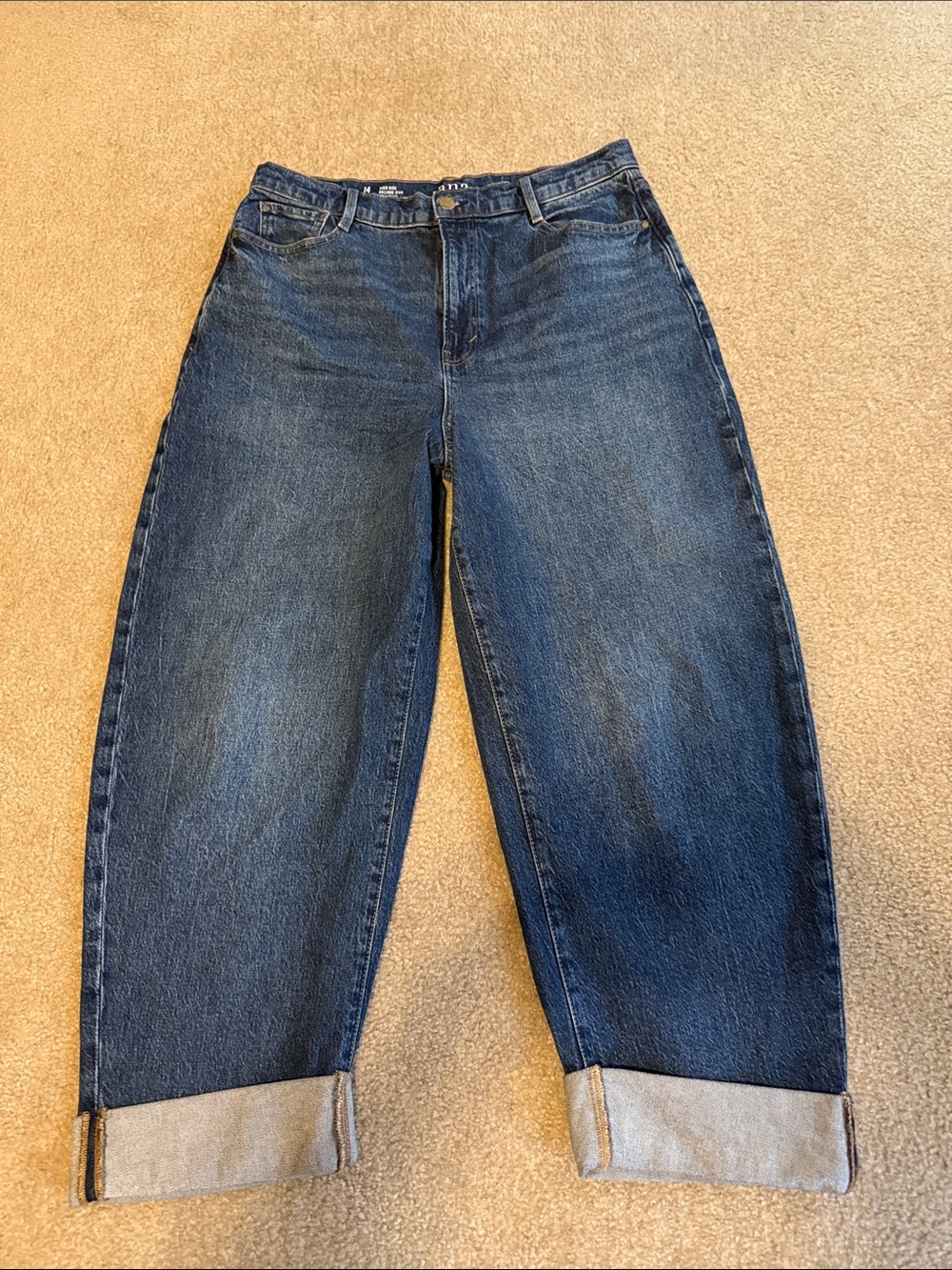 JC Penney a.n.a. High-Rise Balloon Jeans Size 14.